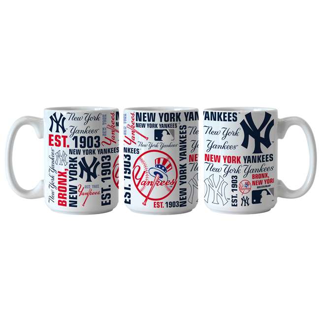 New York Yankees 15oz Spirit Sublimated Mug