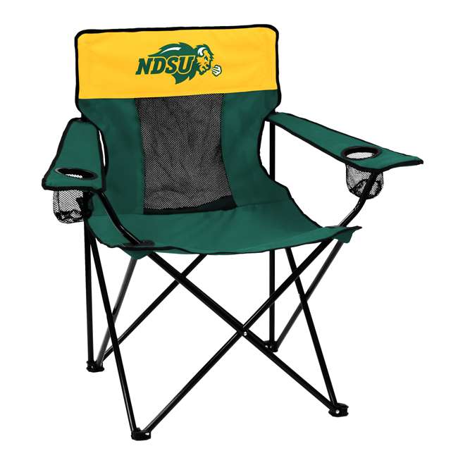 North Dakota State Bison Elite Folding Chair with Carry Bag