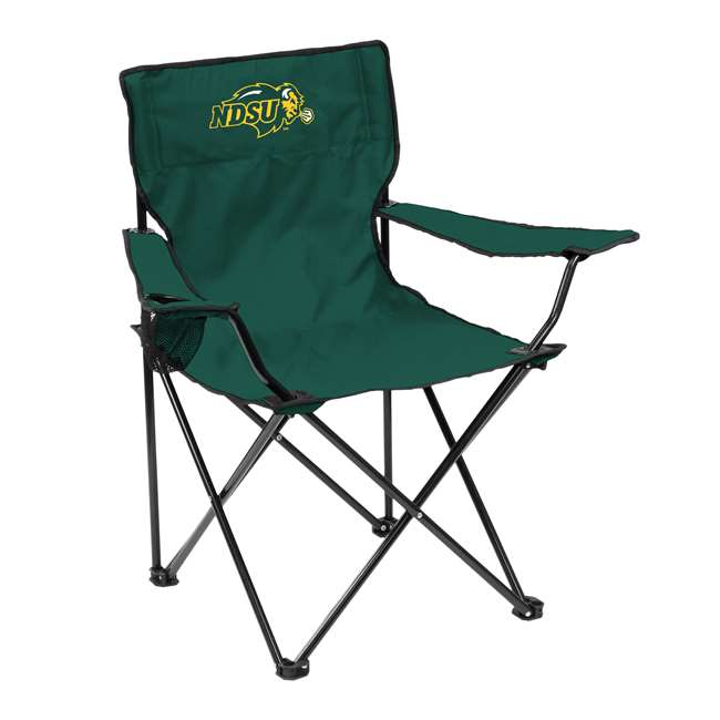 North Dakota State University Bison Quad Folding Chair with Carry Bag