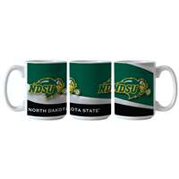 North Dakota State 15oz Wave Sublimated Mug