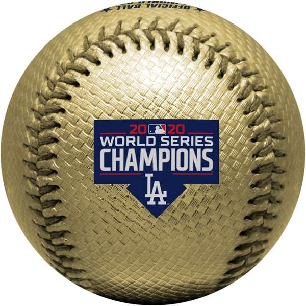 Los Angeles Dodgers 2020 World Series Gold Series Baseball