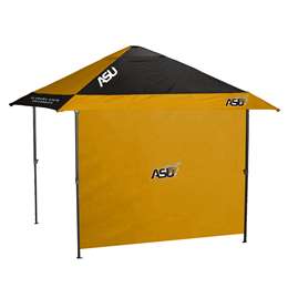 Alabama State Hornets Pagoda Tent Canopy with Colored Frame and Side Panel