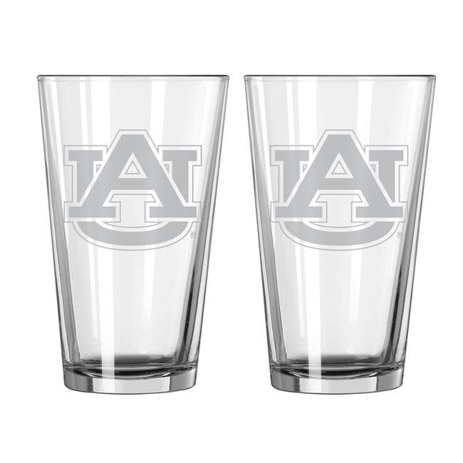 Auburn University Tigers 16oz Frost Pint Glass