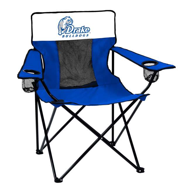 Drake Bulldogs Elite Folding Chair with Carry Bag