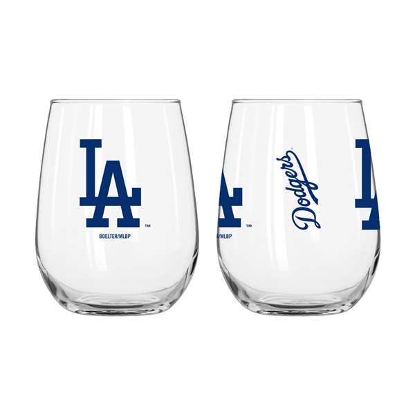 Los Angeles Dodgers 16oz Gameday Curved Beverage Glass