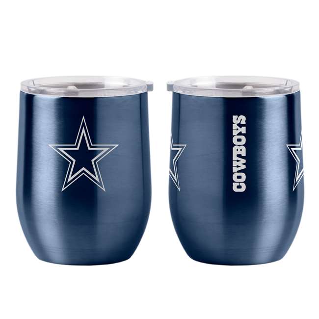 Dallas Cowboys 16oz Gameday Stainless Curved Beverage