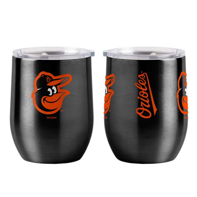 Baltimore Orioles 16oz Gameday Stainless Curved Beverage