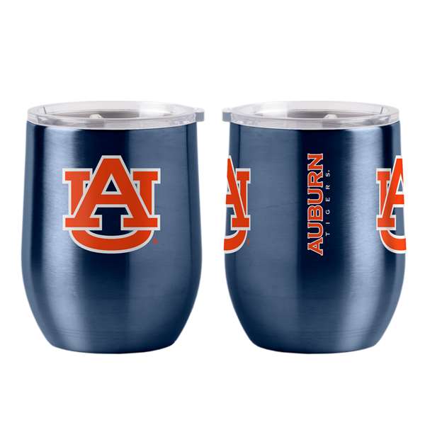 Auburn 16oz Gameday Stainless Curved Beverage