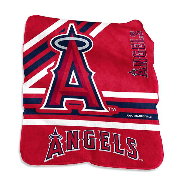 Los Angeles Angels Raschel Throw Blanket - 50 X 60 inches