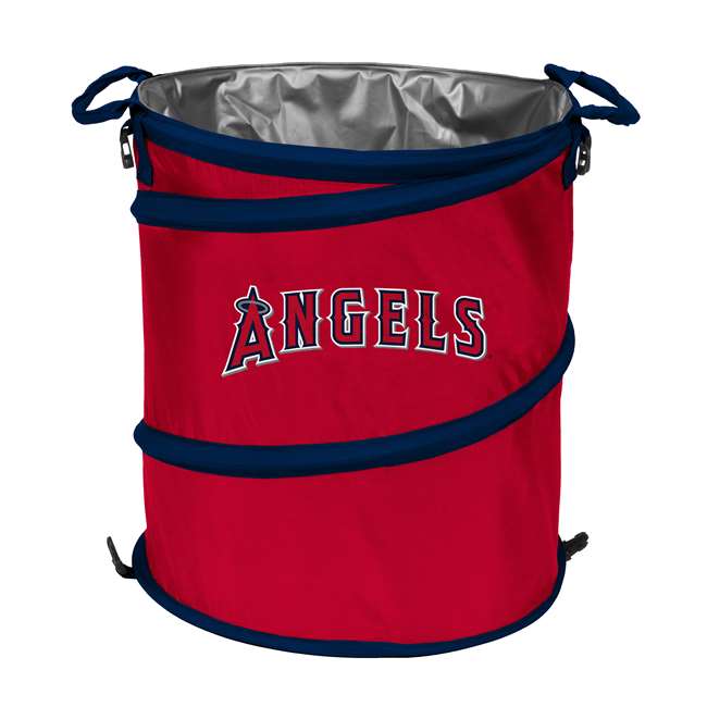 Los Angeles Angels 3-in-1 Collapsible Trash Can - Cooler - Hamper