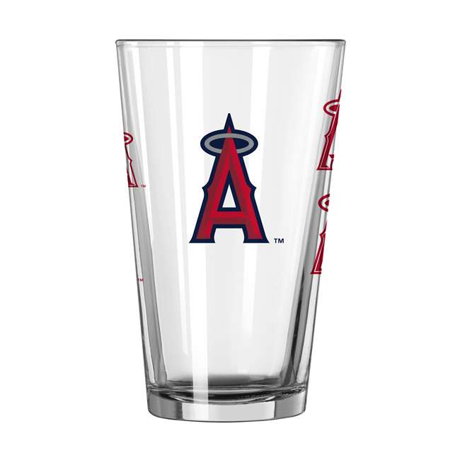 Los Angeles Angels 16oz Scatter Pint Glass (2 Pack)