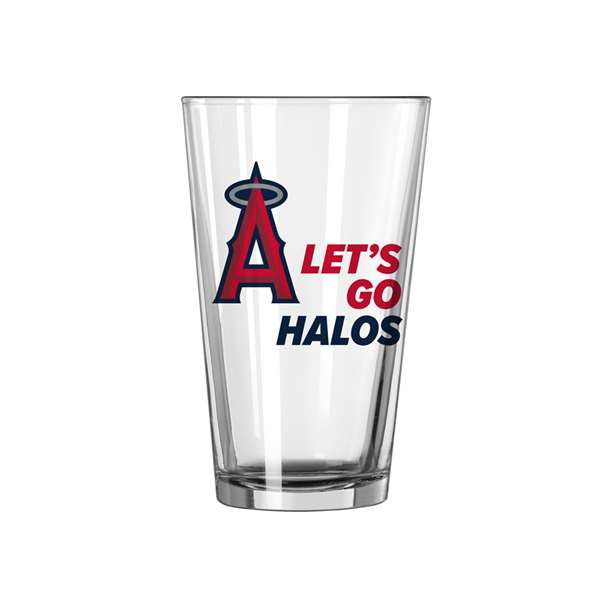 Los Angeles Angels 16oz Slogan Pint Glass