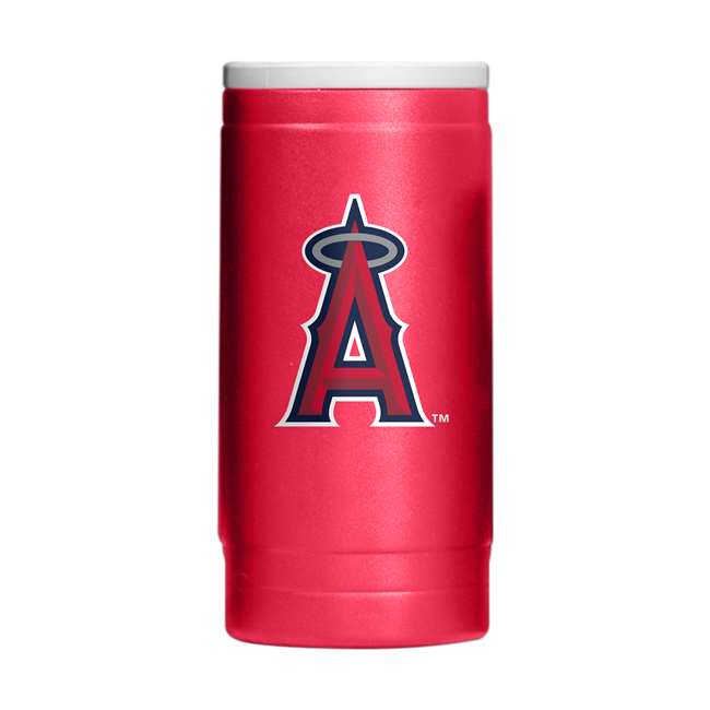 LA Angels Flipside Powder Coat Slim Can Coolie