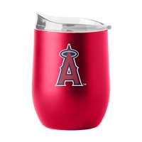 LA Angels 16oz Flipside Powder Coat Curved Beverage