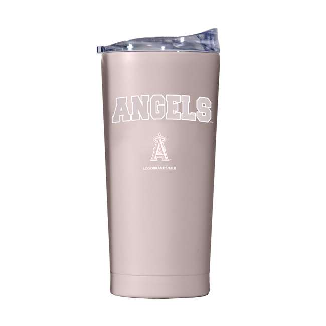 LA Angels 20oz Stencil Powder Coat Tumbler