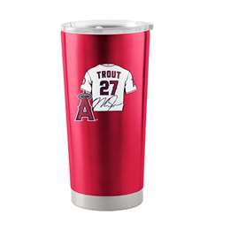 LA Angels Mike Trout 20oz Stainless Steel Tumbler