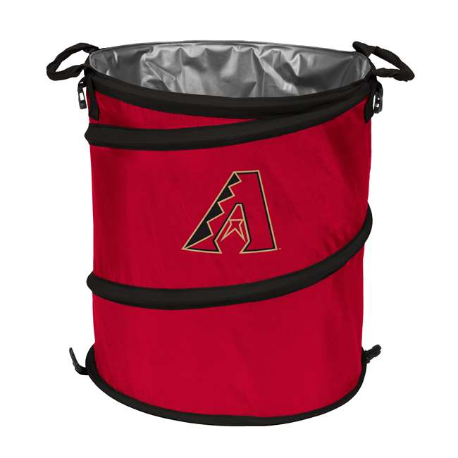 Arizona Diamondbacks 3-in-1 Collapsible Trash Can - Cooler - Hamper