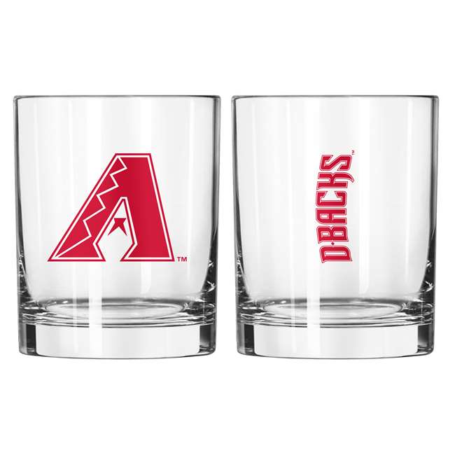 Arizona Diamondbacks 14oz Gameday Rocks Glass (2 Pack)