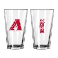 Arizona Diamondbacks 16oz Gameday Pint Glass (2 Pack)