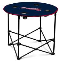 Atlanta Braves Round Folding Table