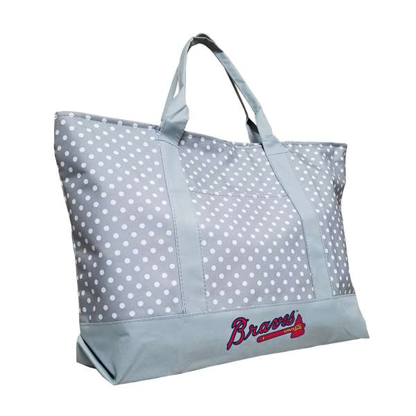 Atlanta Braves Dot Tote Bag