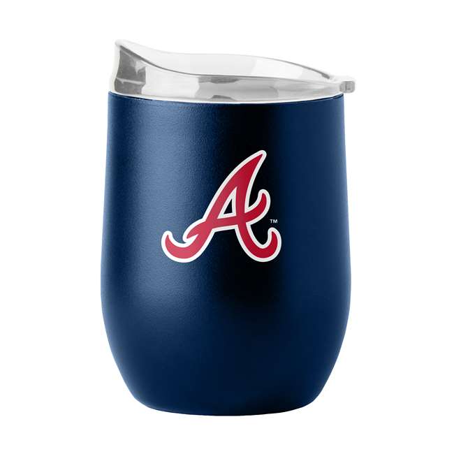 Atlanta Braves 16oz Flipside Powder Coat Curved Beverage