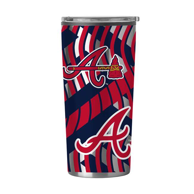 Atlanta Braves 20oz Flex Plastic Wall Stainless Tumbler