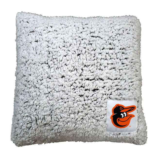 Baltimore Orioles Frosty Throw Pillow