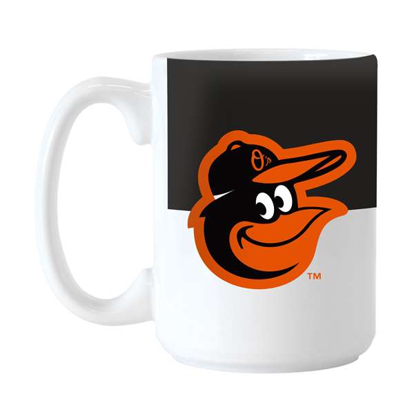 Baltimore Orioles 15oz Sublimated Coffee Mug
