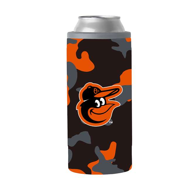 Baltimore Orioles 12oz Camo Slim Can Coolie