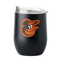 Baltimore Orioles 16oz Flipside Powder Coat Curved Beverage