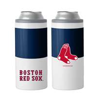 Boston Red SoxColorblock 12oz Slim Can Stainless Steel Coozie