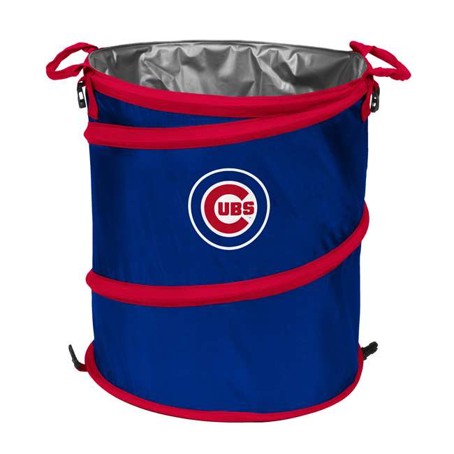 Chicago Cubs 3-in-1 Collapsible Trash Can - Cooler - Hamper