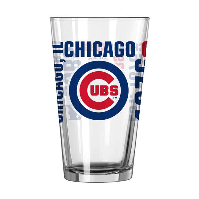 Chicago Cubs 16oz Spirit Pint Glass