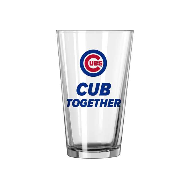 Chicago Cubs 16oz Slogan Pint Glass