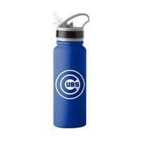 Chicago Cubs Logo 25oz Stainless Single Wall Flip Top Bottle