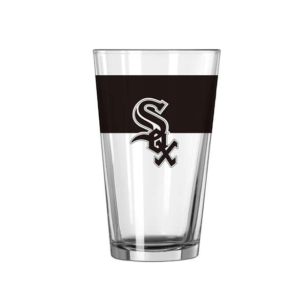 Chicago White Sox 16oz Colorblock Pint Glass