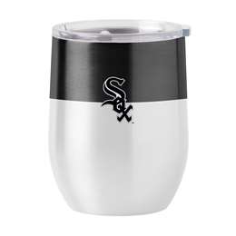 Chicago White Sox16oz Colorblock Stainless Curved Beverage Tumbler