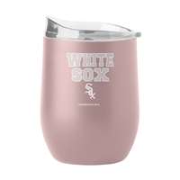 Chicago White Sox 16oz Stencil Powder Coat Curved Beverage