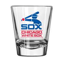 Chicago White Sox 2oz Batterman Shot Glass