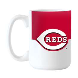 Cincinnati Reds 15oz Sublimated Coffee Mug