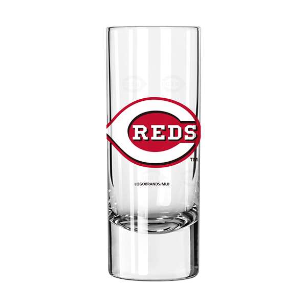 Cincinnati Reds 2.5oz Shooter Glass (2 Pack)