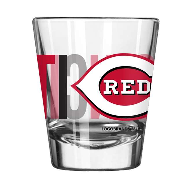 Cincinnati Reds 2oz Overtime Shot Glass (2 Pack)