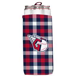 Cleveland Indians 12oz Slim Can Coozie (6 Pack)