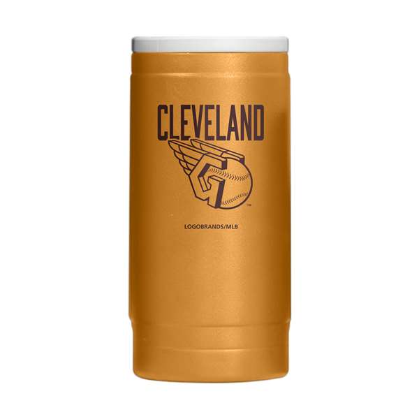 Cleveland Guardians Huddle Powder Coat Slim Can Coolie