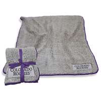 Colorado Rockies Frosty Fleece Blanket