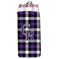 Colorado Rockies 12oz Slim Can Coozie (6 Pack)