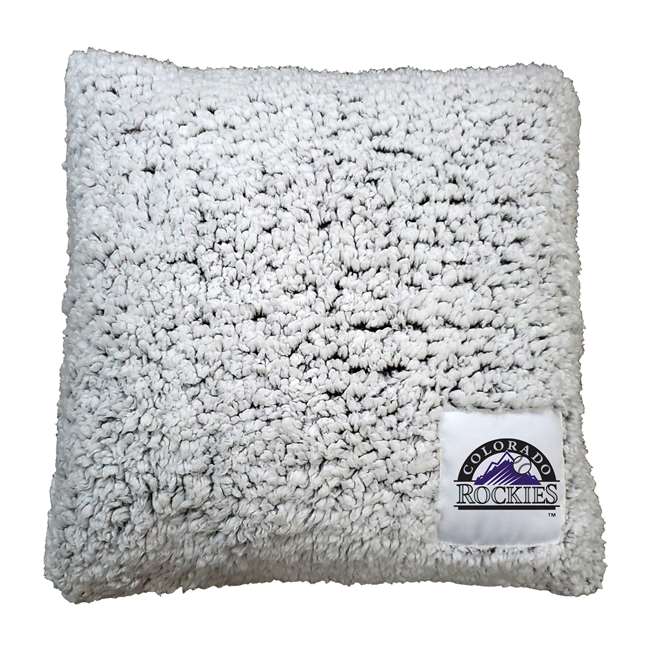 Colorado Rockies Frosty Throw Pillow