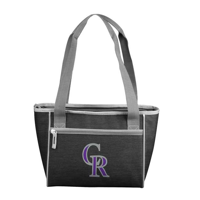 Colorado Rockies Crosshatch 16 Can Cooler Tote