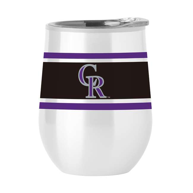 Colorado Rockies 11oz Stripe Fusion Tumbler